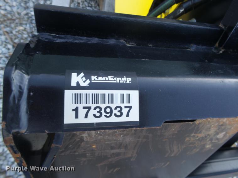 image for item L4193 2015 Vail VXD1200 skid steer trencher attachment