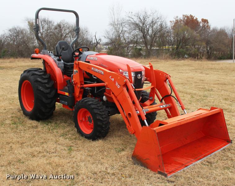 image for item L4937 2013 Kubota L3560 HST MFWD tractor