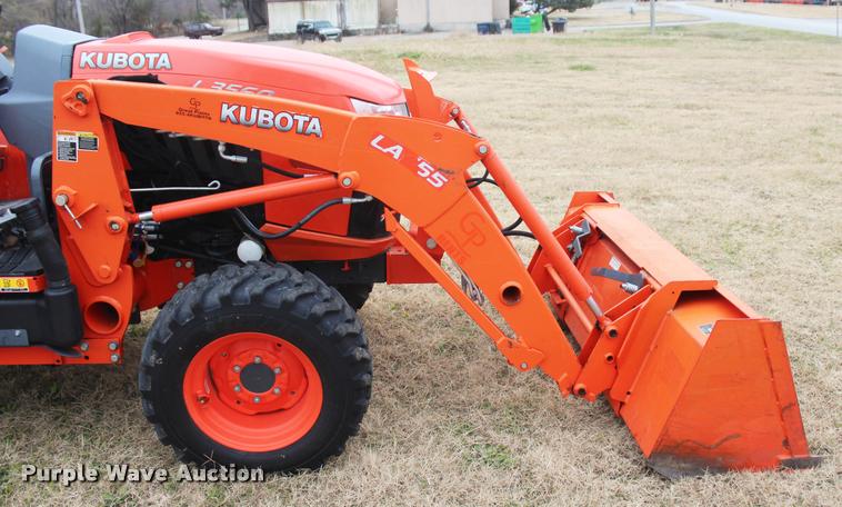 image for item L4937 2013 Kubota L3560 HST MFWD tractor