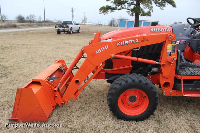 image for item L4937 2013 Kubota L3560 HST MFWD tractor