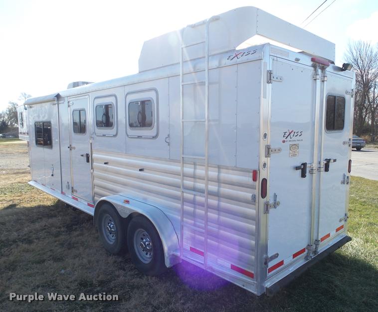 image for item L5534 2013 Exiss Sierra 7308LQ horse trailer