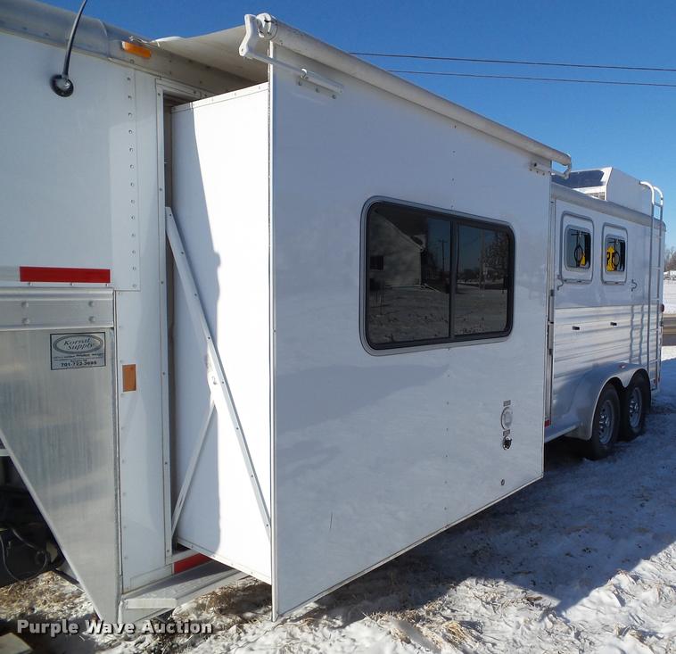 image for item L5534 2013 Exiss Sierra 7308LQ horse trailer