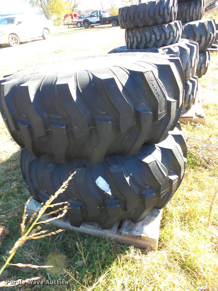 image for item AG9126 (2) Titan 17.5L-24 tires and wheels