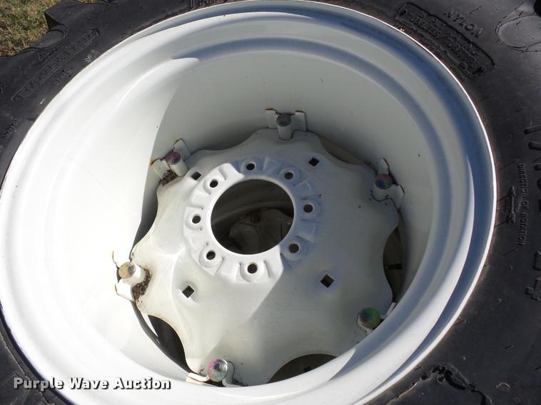 image for item AG9126 (2) Titan 17.5L-24 tires and wheels