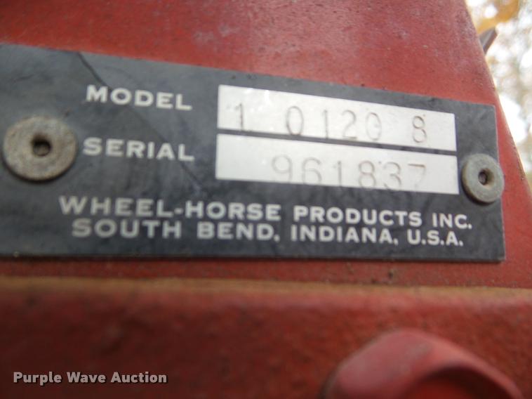 image for item AP9534 Wheel Horse 8 lawn mower