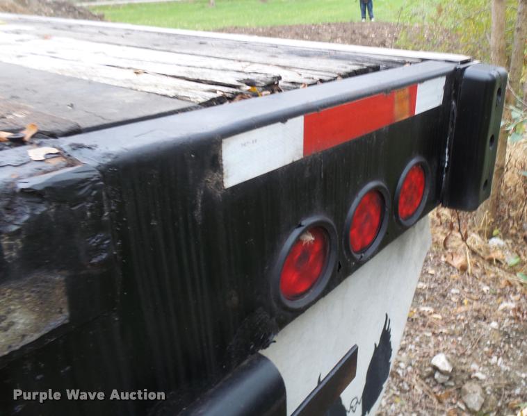 image for item AV9866 2000 Transcraft TL1000W2 flatbed trailer