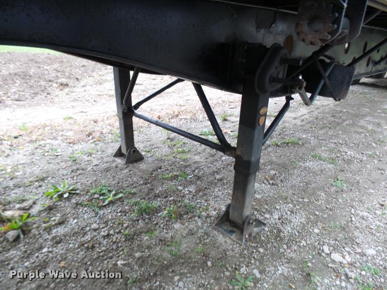 image for item AV9866 2000 Transcraft TL1000W2 flatbed trailer