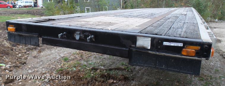 image for item AV9866 2000 Transcraft TL1000W2 flatbed trailer
