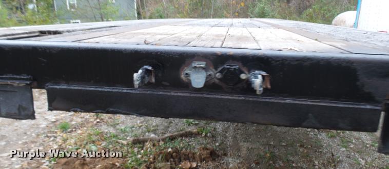 image for item AV9866 2000 Transcraft TL1000W2 flatbed trailer