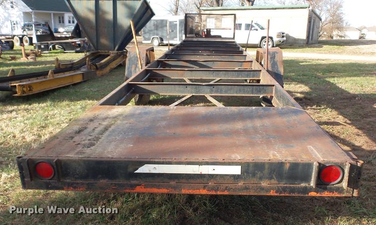 image for item AX9041 Shop built hay trailer