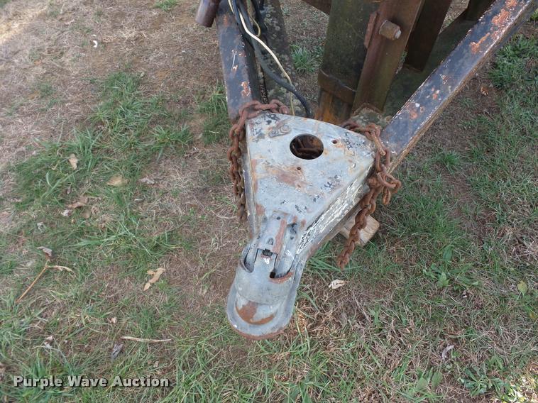 image for item AX9041 Shop built hay trailer