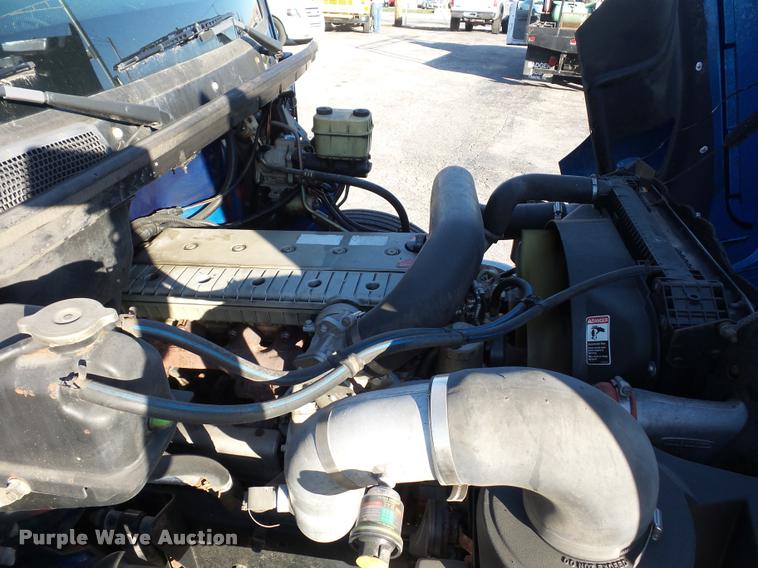 image for item AX9047 2002 Freightliner FL60 flatbed truck