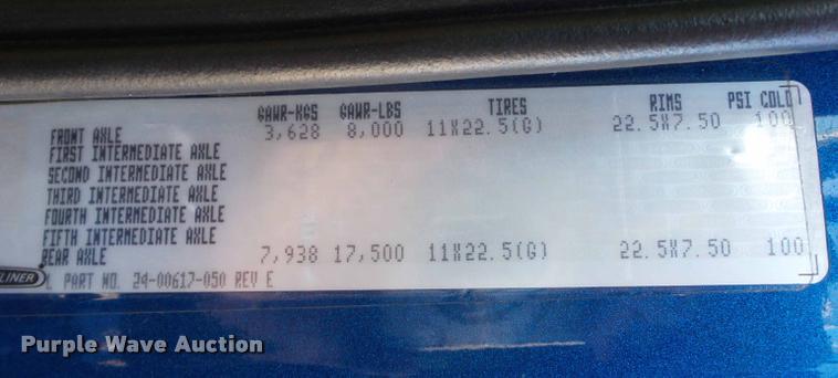 image for item AX9047 2002 Freightliner FL60 flatbed truck