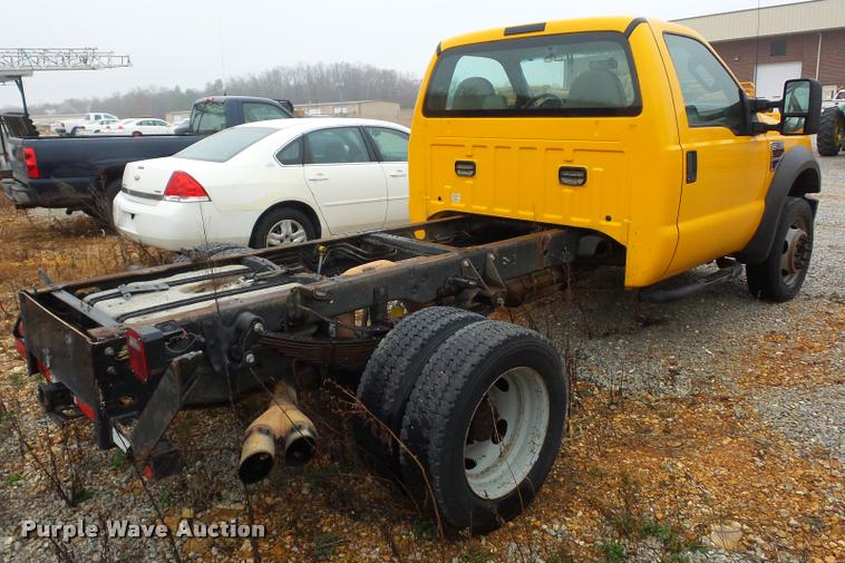 image for item BG9527 2008 Ford F450 Super Duty truck cab and chassis