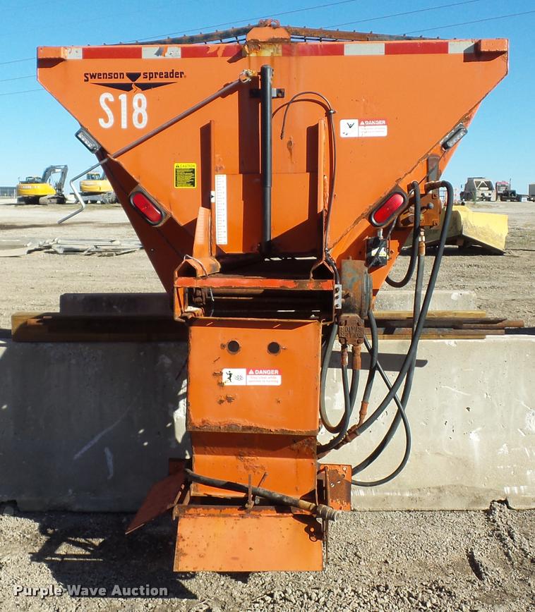 Swenson steel salt spreader in Harrisonville, MO Item BG9570 sold