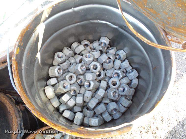 image for item BG9572 Quonset hut building galvanized nuts and bolts