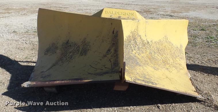 image for item BG9580 Balderson V10 V snow plow