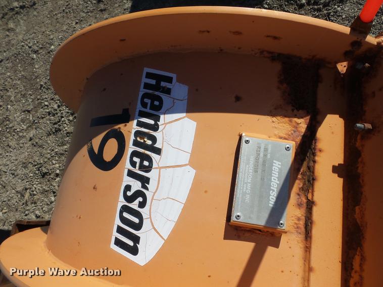 image for item BG9582 Henderson snow plow