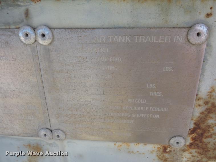 image for item BG9584 1995 Polar tank trailer