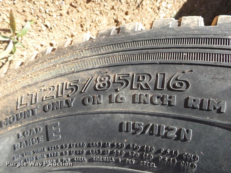 image for item BM9571 1990 Blair livestock trailer