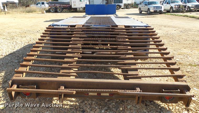 image for item BM9572 1997 Clark CPDFRT-97 double drop deck trailer