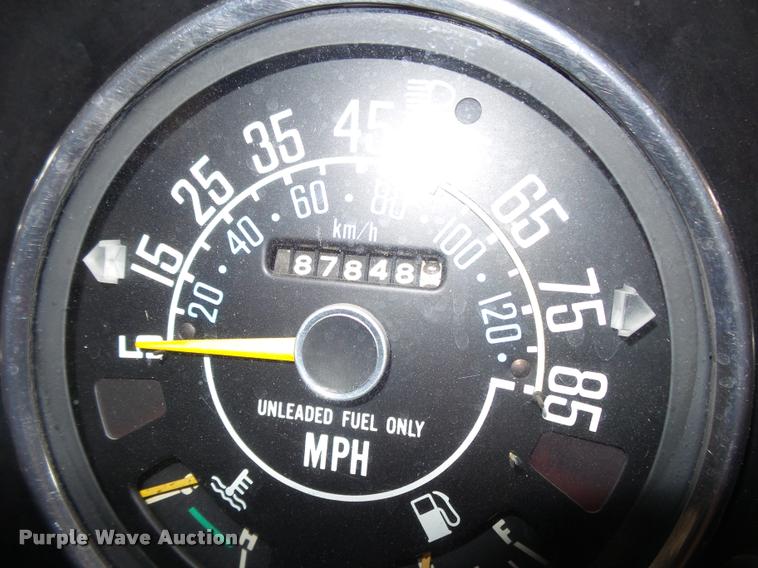 image for item BM9575 1985 Jeep CJ7 SUV