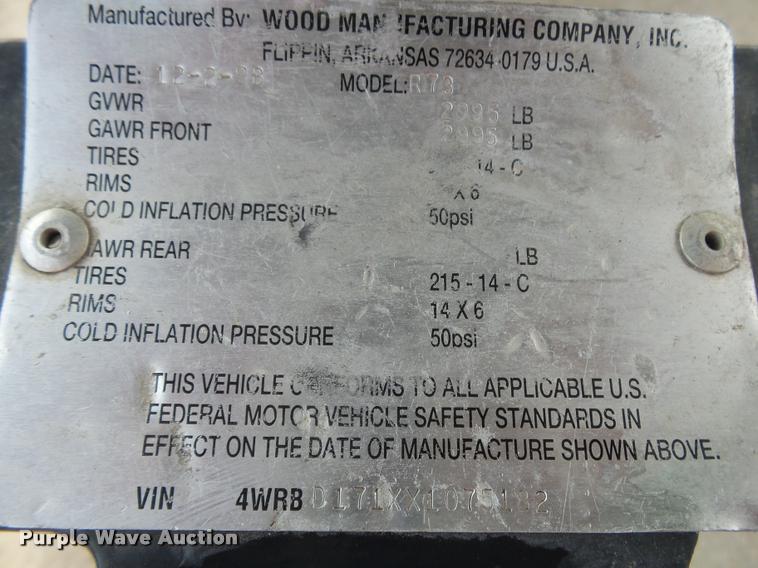 image for item BM9576 1999 Ranger R73 boat