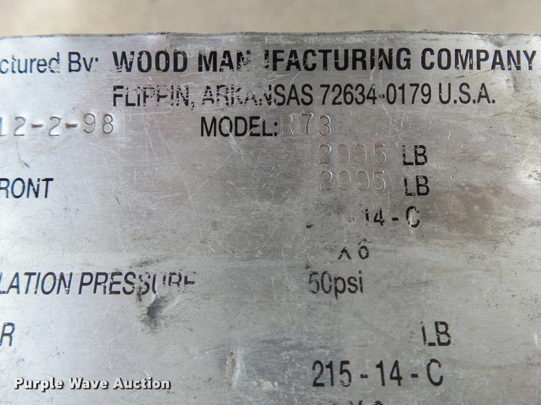 image for item BM9576 1999 Ranger R73 boat