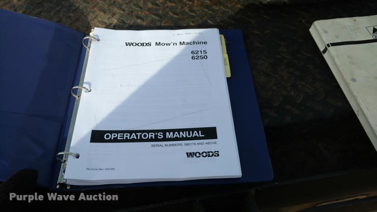 image for item BU9865 Woods 6215 ZTR lawn mower