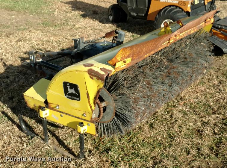 image for item BU9866 John Deere 246 broom