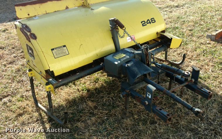 image for item BU9866 John Deere 246 broom