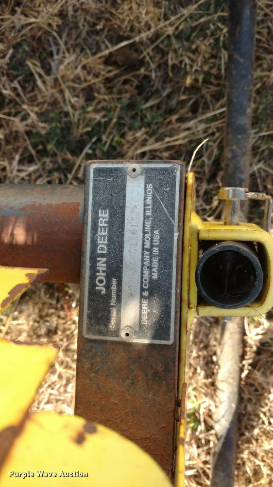 image for item BU9866 John Deere 246 broom