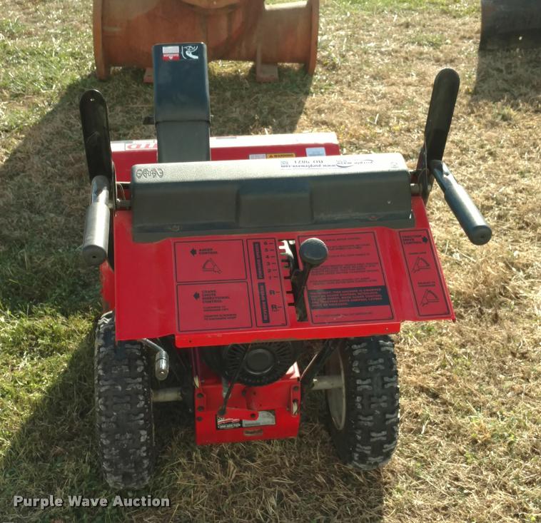 image for item BU9871 MTD Yard Machines snow blower