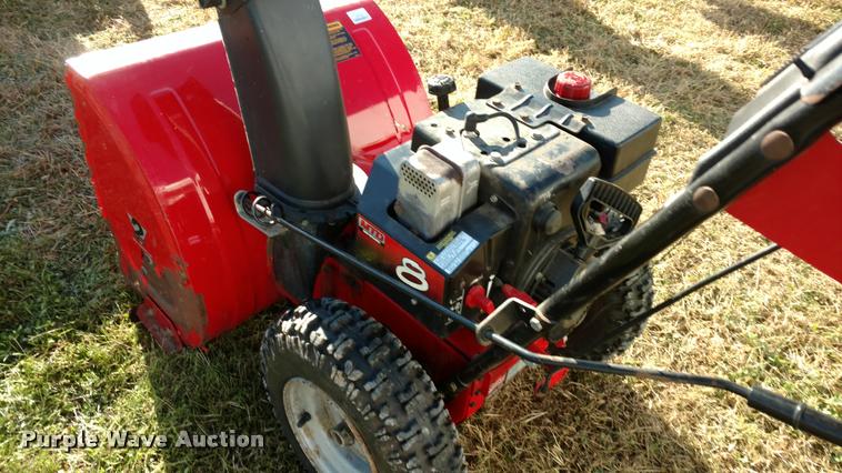 image for item BU9871 MTD Yard Machines snow blower