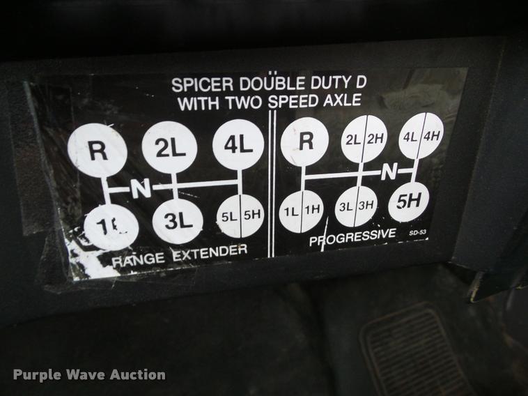 image for item BZ9951 1995 International 4700 bucket truck