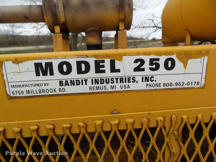 image for item BZ9952 1995 Brush Bandit 250 chipper