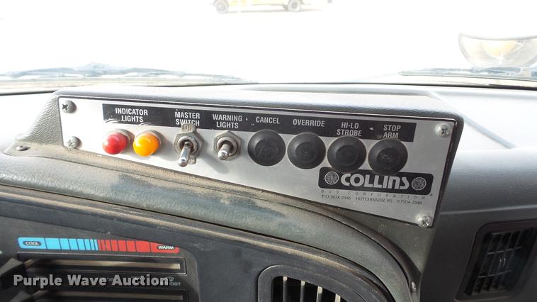 image for item DA2115 1993 Ford Econoline E350 school bus