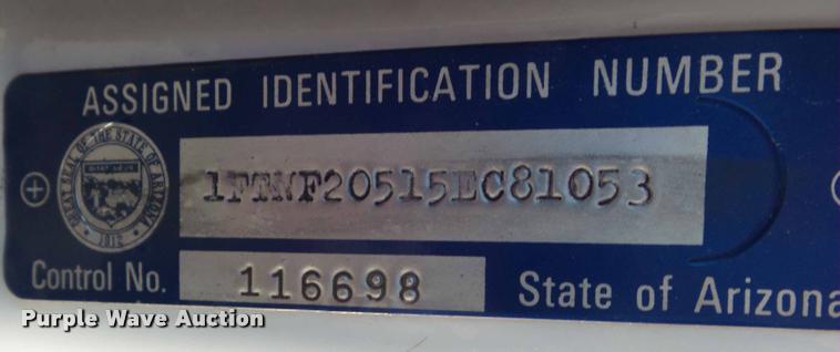 image for item DA5108 2005 Ford F250 Super Duty pickup truck