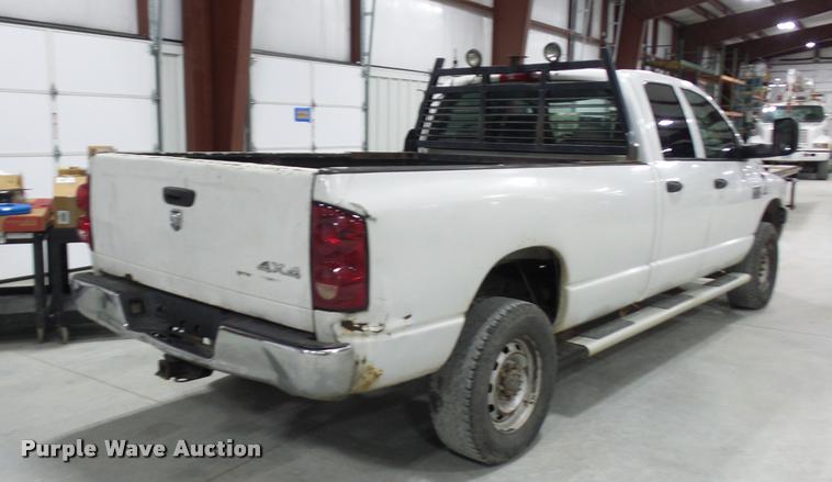 image for item DA5751 2007 Dodge Ram 2500 Quad Cab pickup truck