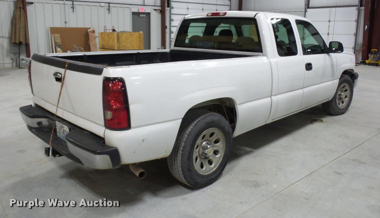 image for item DA5752 2007 Chevrolet Silverado 1500 Ext. Cab pickup truck