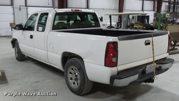 image for item DA5752 2007 Chevrolet Silverado 1500 Ext. Cab pickup truck