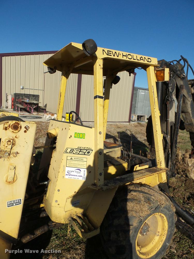 image for item DA5785 New Holland LB620 articulated backhoe