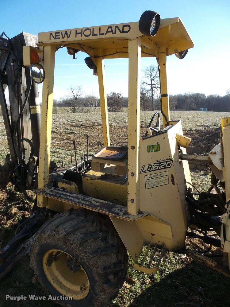 image for item DA5785 New Holland LB620 articulated backhoe