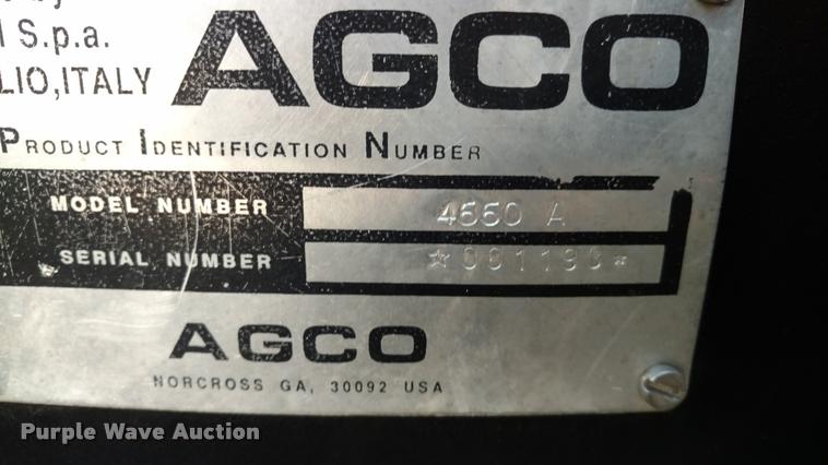 image for item DB0758 1994 AGCO Allis 4660 tractor