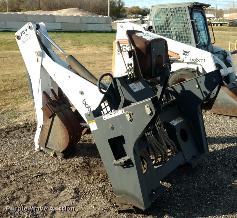 image for item DB0760 Bobcat 709 backhoe attachment