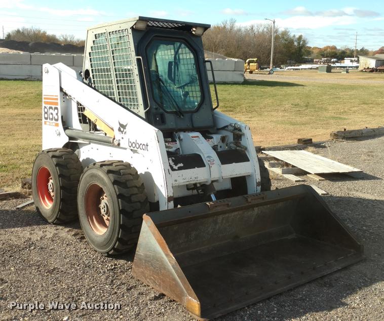 image for item DB0762 1998 Bobcat 863 skid steer