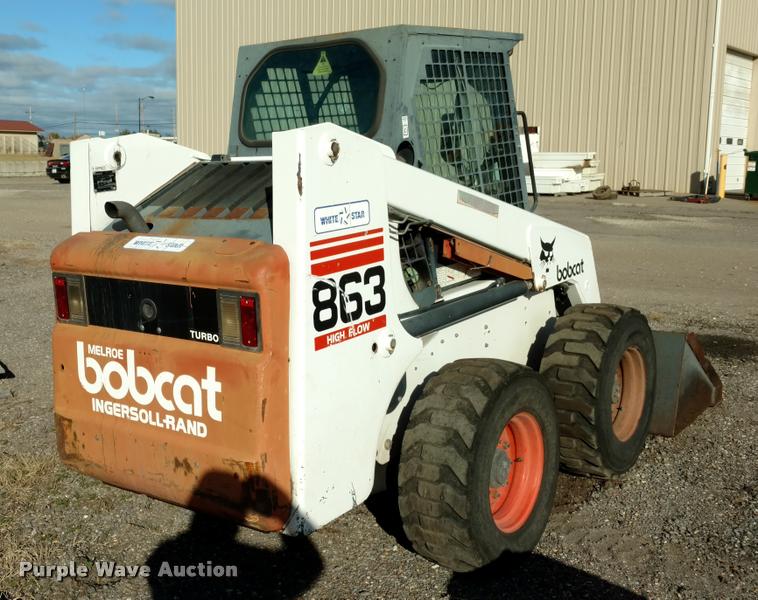 image for item DB0762 1998 Bobcat 863 skid steer