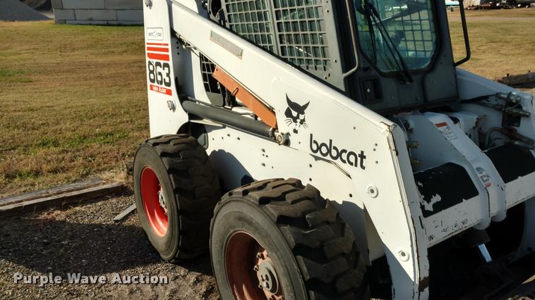 image for item DB0762 1998 Bobcat 863 skid steer