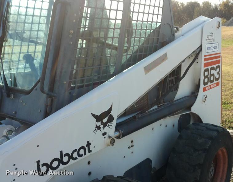 image for item DB0762 1998 Bobcat 863 skid steer
