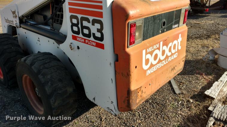 image for item DB0762 1998 Bobcat 863 skid steer